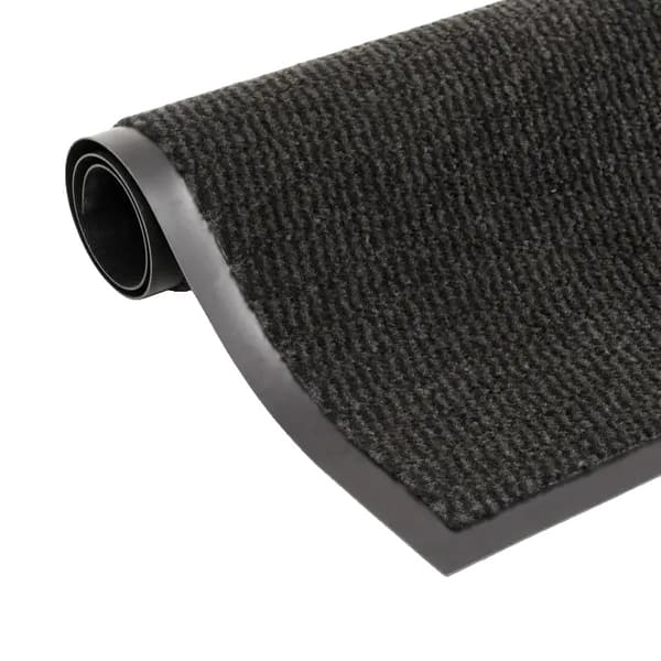 Dørmåtte, Antiskrid Design, Holdbar Konstruktion,Sort