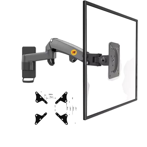 TV Väggfäste, Full Rörelse, VESA Kompatibel,med adapter
