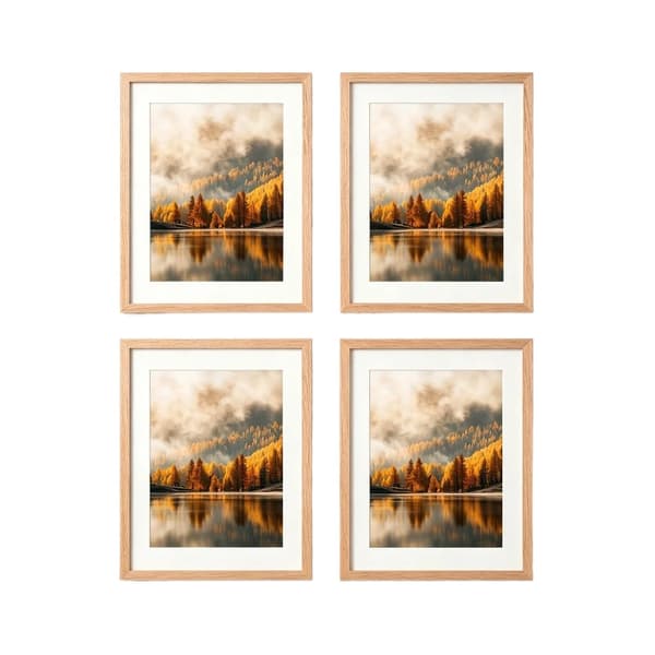 Billedramme, Klassisk Design, Alsidig til Kunstværker og Plakater,4PCS