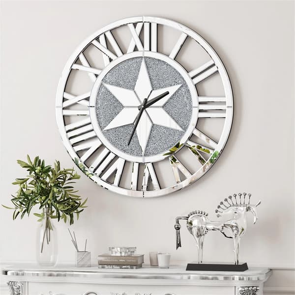 Vægur, Elegant Design, Stille Drift,60cm (24 tommer)