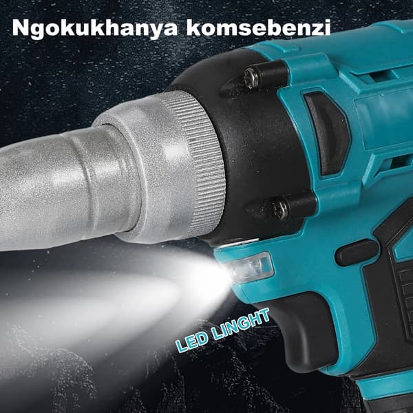 Elektrisk Nitrivare, Helt Automatisk, Lätt Design,2 batterier