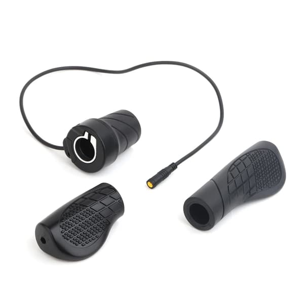 Throttle Speed Controller, 3-Pin Connector, Kompatibel med Bafang Motor Kits,Lys Grå