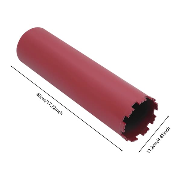 Kernebor, Højhårdheds Stål, Effektiv Vådboring,112MM
