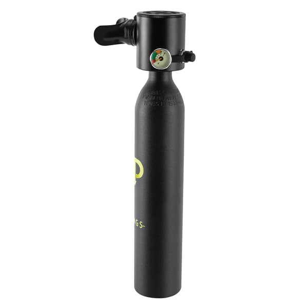 Scuba Tank, 3000PSI Højtryk, 100L Luftkapacitet,sort