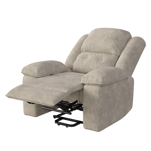 Massagefåtölj, 8-punkts massagesystem, värmefunktion,Brun