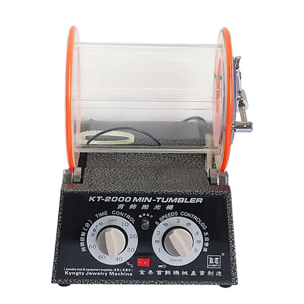 Smyckepolermaskin, 5 hastighetsinställningar, justerbar timer,220V
