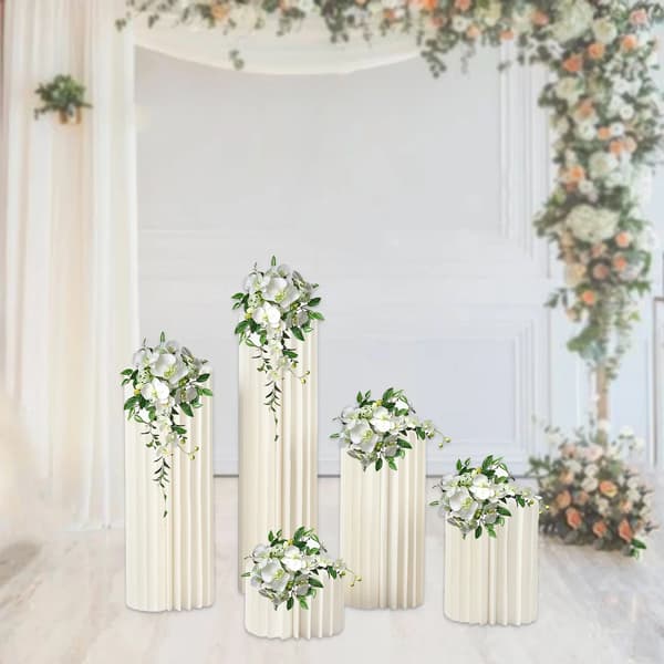 Blomsterstand, Holdbart Materiale, Unik Honningkage Design,HVID