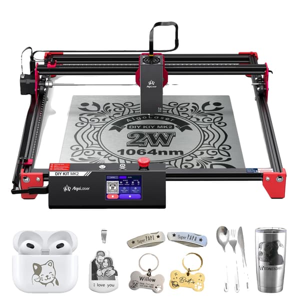 Lasergraver, 10W Effekt, Touchskærm Kontrol,10W Diode 2W IR