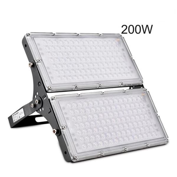 Flodljus, Hög Luminös Flöde, Väderbeständig,Varm vit 200W