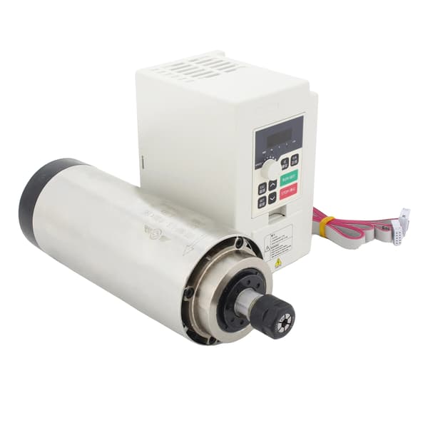 Spindelmotor, luftkyld design, hög precision,med VFD