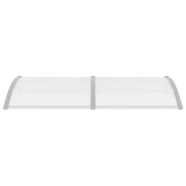 Dørmarkise, Polycarbonatmateriale, Vejrbestandighed,Klar