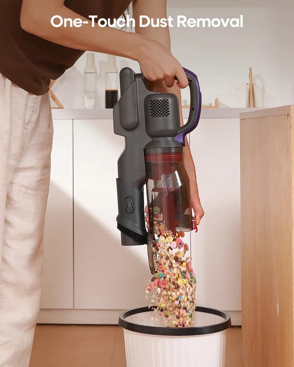 Sladdlös Dammsugare, Stark Sugkraft, Lång Drifttid,EU, EV3 EU PLUG