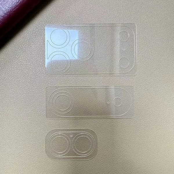 Kamerabeskyttelse, hærdet glas, ridsefrit,HD Clear-a, Til iPhone 17