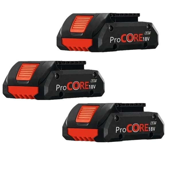 Batteri, 6.0Ah kapacitet, 18V spänning, 6.0Ahx3