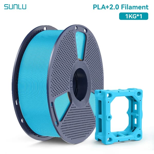 PLA Filament, Høj Styrke, Glat Ekstrudering,Himmelblå