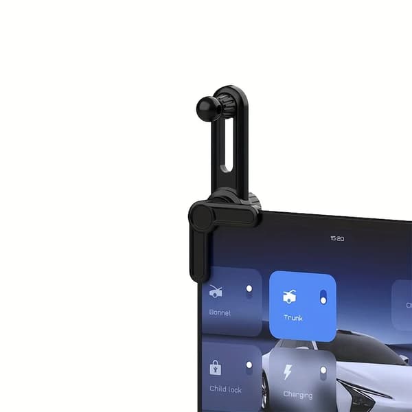 Telefonholder, Justerbar Forrude Montering, Universel Kompatibilitet,sort
