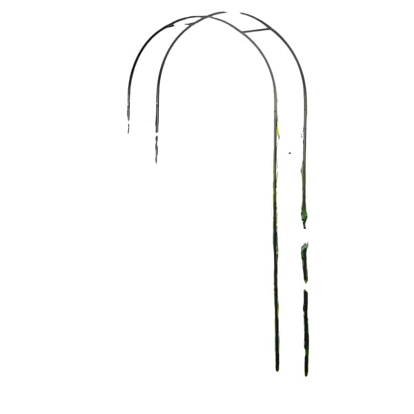 Havebue, Holdbart Metal Design, Ideel til Klatreplanter,Sort