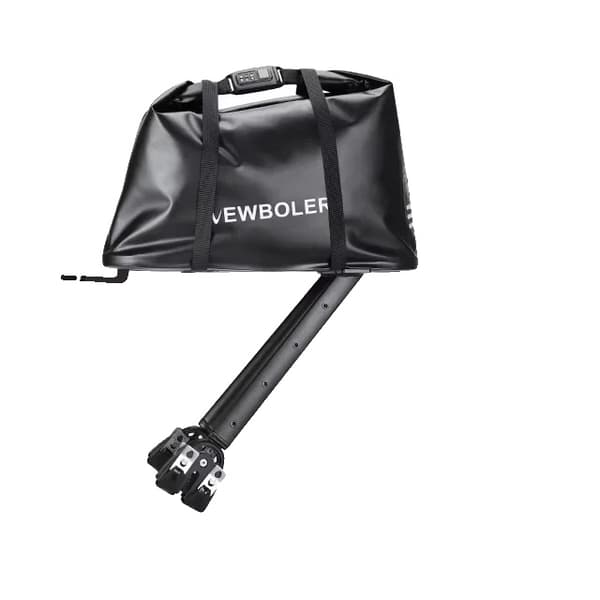 Cykelbagagebærer, Aluminiumlegering, Regntæt Design,sort
