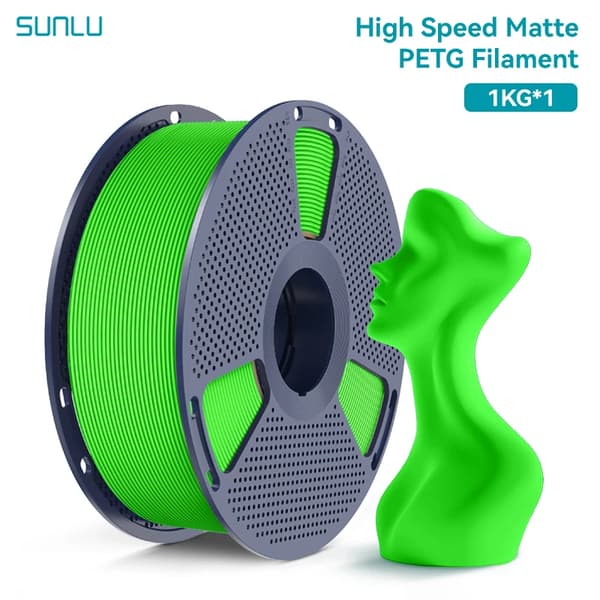 3D Filament, Højhastighedsprint, Tangle-Free Design,Grøn