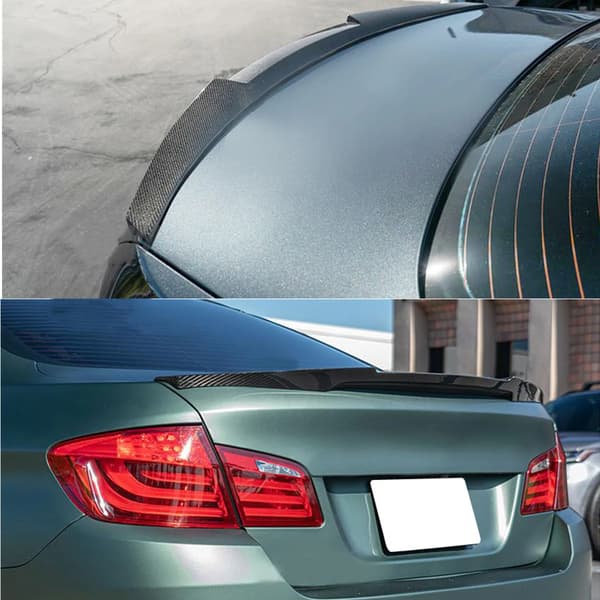 Spoiler, ABS plastmateriale, aerodynamisk design,Kulfiberlook