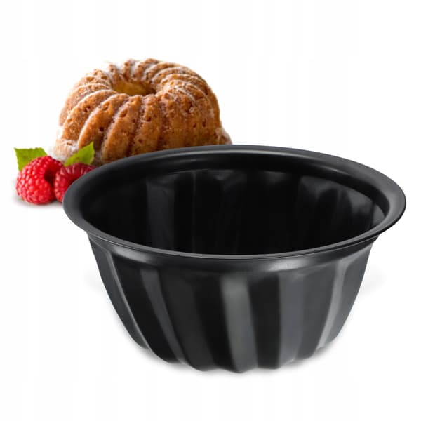 Bakform, Non-stick Metall, Spiraldesign,Silver