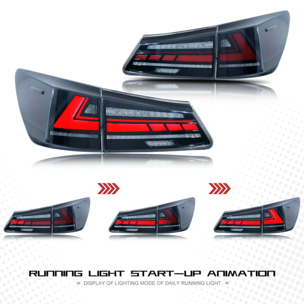 LED Bakljus, PC ABS PMMA Glasmaterial, 35W Effekt, 12V Spänning, 3400LM Lumen, CE DOT ECE Certifierad