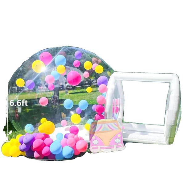 Uppblåsbar Bubbelhus, för Barn, Hållbart PVC-material, Snabb Installation, 2,5 meter