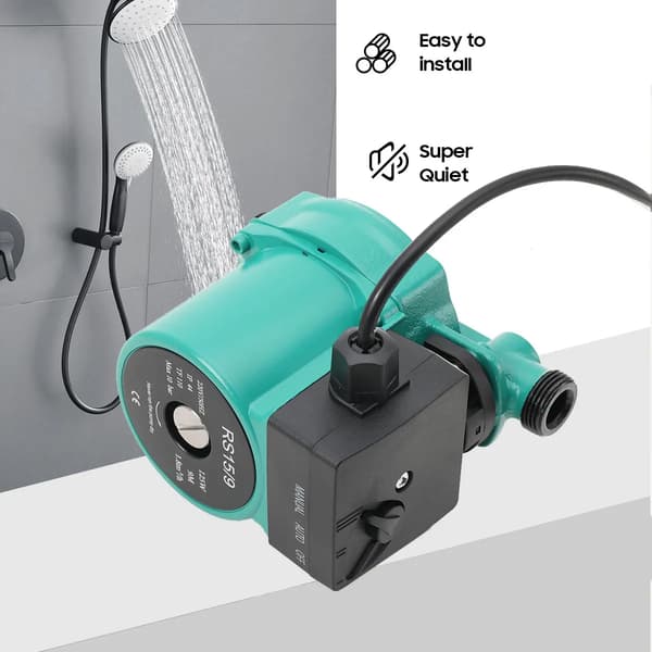 Vattencirkulationspump, Kompakt design, Tyst drift,125W 220V