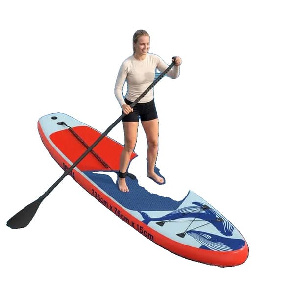 Stand Up Paddle Board, PVC Drop-Stitch, Lätt och Bärbar,Blå