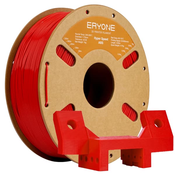 3D-printer filament, ABS-materiale, højhastighedsydelse,Rød