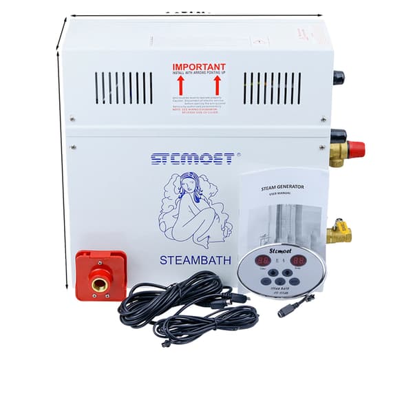 Ånggenerator, Digital Kontrollpanel, Justerbar Temperatur,ST-90 9KW 220V