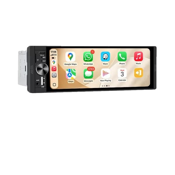 Carplay, Touchskærmsinterface, Bagudsigtskamera,K50 Trådløs Carplay+MIC
