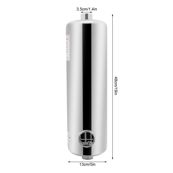 Svømmebadsvarmeveksler, 60 kW effekt, SS304 rustfrit stål konstruktion,Sølv
