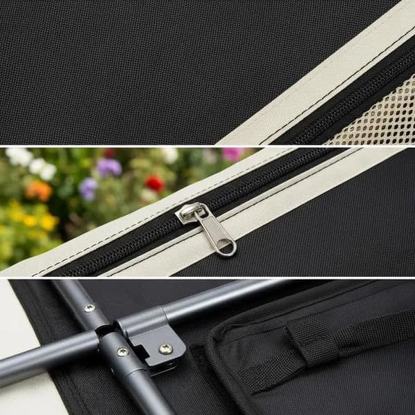 Lekställning, Fällbar Design, Bärväska,armégrön