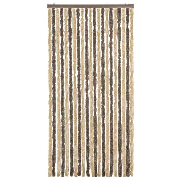Flugskärm Gardin, Hållbart Material, Mångsidig Användning,Brun