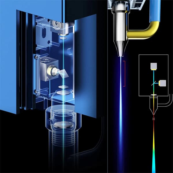 Lasergraver Cutter, Luftassisterende System, Præcis Laserfokus,SCULPFUN S30 Pro
