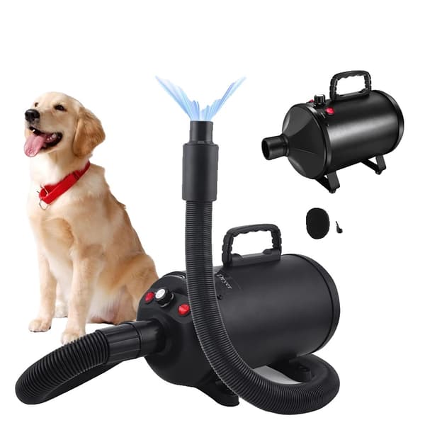 Husdjurstork, Kraftfull Motor, Justerbar Hastighet,Hundtork