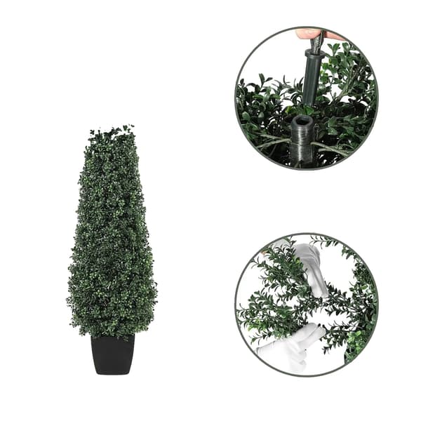 Topiary Træ, UV Resistens, Ingen Vedligeholdelse,120cm 4FT