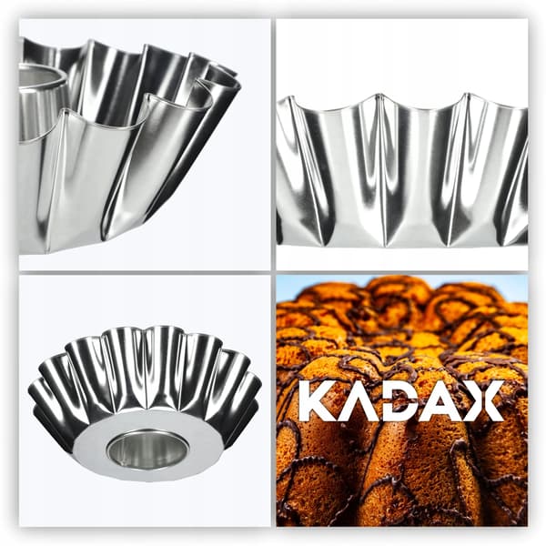 Bagemuffe, Skorsten Design, Holdbar Metal Konstruktion,Sølv