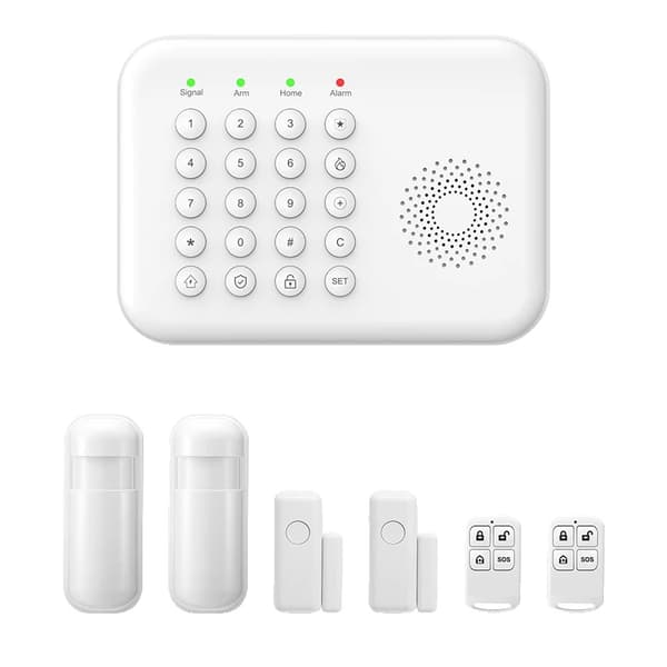 Trådlöst säkerhetslarmssystem, realtidsvarningar, smart hem-kompatibilitet,A01 GSM Kit B