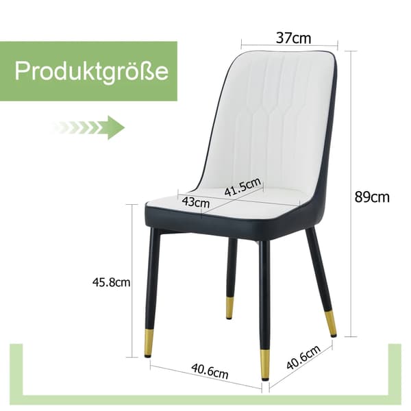 Spiseborde, Moderne Design, Robust Metalramme,sort