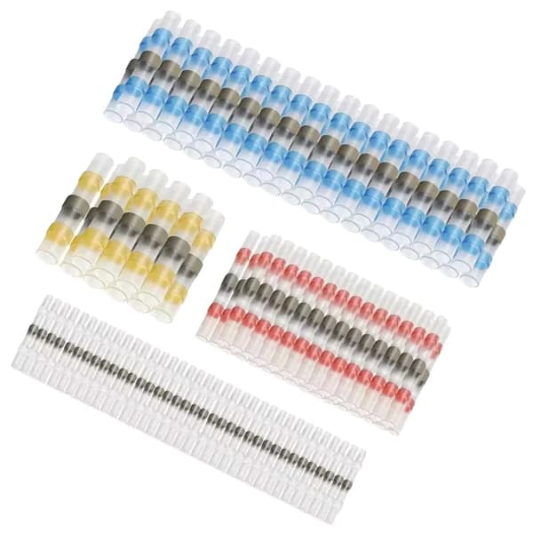 Butt Connector Kit, Vandtæt Design, Nem Installation,150PCS