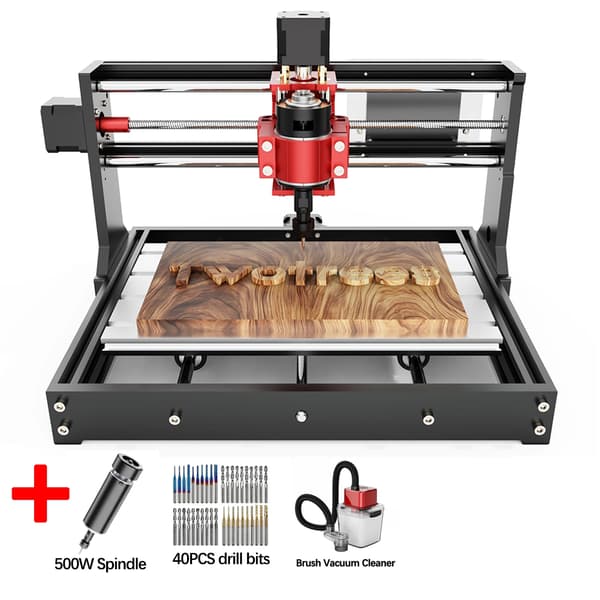 CNC Router, Mångsidig Gravyr, Användarvänlig Design, Trärouter För MDF/Metall/Akryl, kit 8