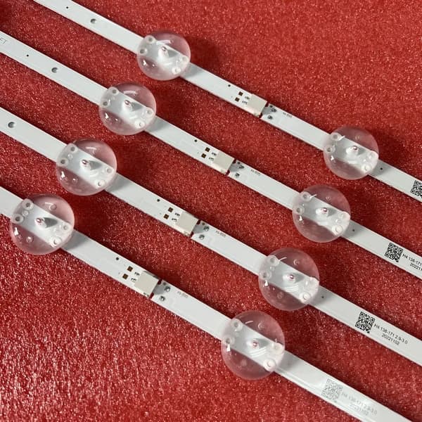 LED-remsa, Aluminium Material, 1122mm Längd, 11 LEDs, 3V Nominell Spänning, SMD Typ