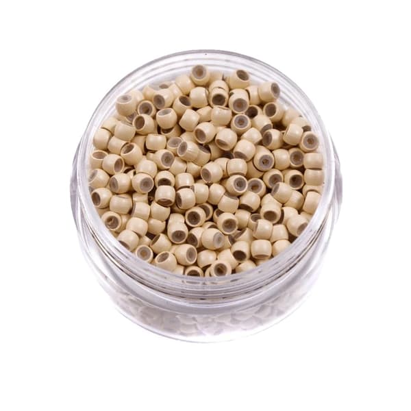 Mikro Ring Perler, Nem Anvendelse, Skader Ikke,500Pcs Blond