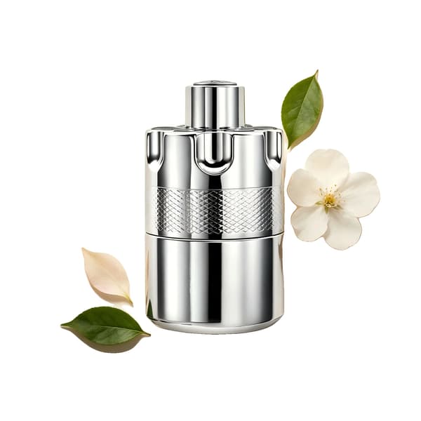 Eau de Parfum, 100ml kapacitet, alkoholfri, smagskoncentration 3-5%, egnet til mænd, træagtig duftnote