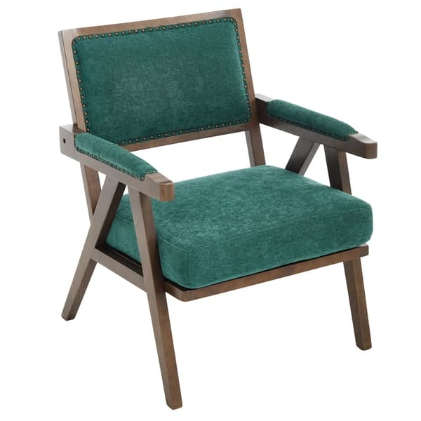 Loungefåtölj, Modern Design, Dämpad Komfort,Grön