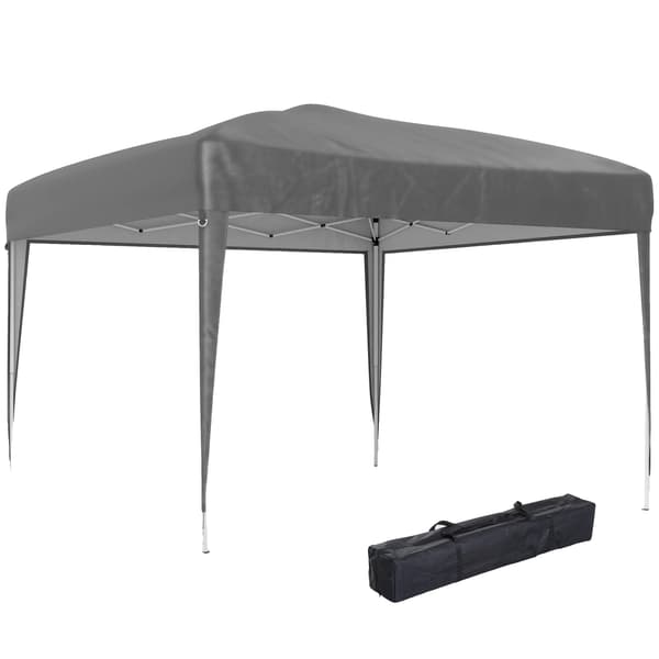 Gazebo, Pop-up Design, UV Beskyttelse,Lys Grå