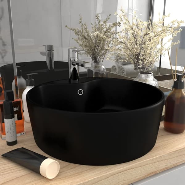 Tvättställ, Modern Design, Översvämningsfunktion,armégrön