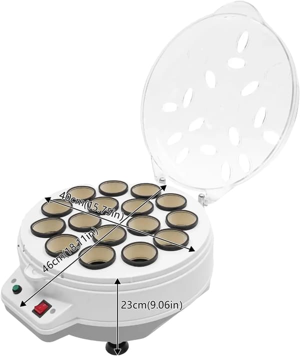 Poolbollsrengörare, Elektrisk drift, Tyst prestanda,VIT